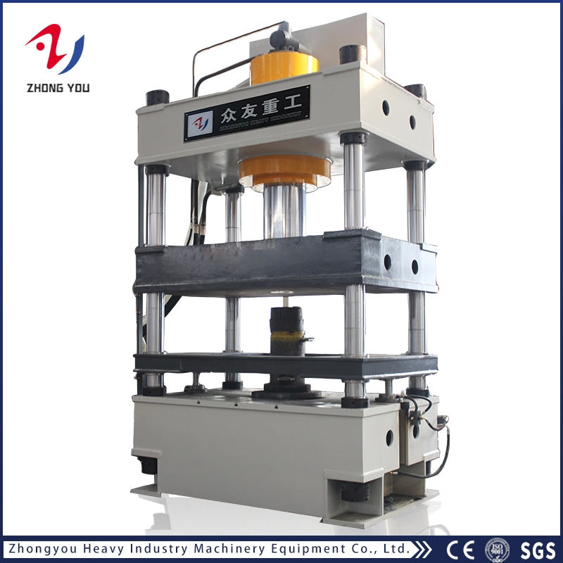 630 Ton/800 Ton/1000 Ton Metal Stamping Deep Drawing Hydraulic Press Machine for Door Skin/Cookware/Kitchen Sink/Water Tank/Metal Tile/Wheelbarrow with CE&SGS