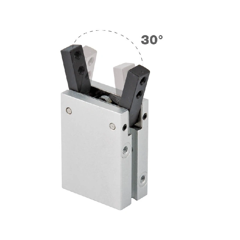 Original Mindman Mcha Series Pneumatic Components 30 Degree Angular Gripper