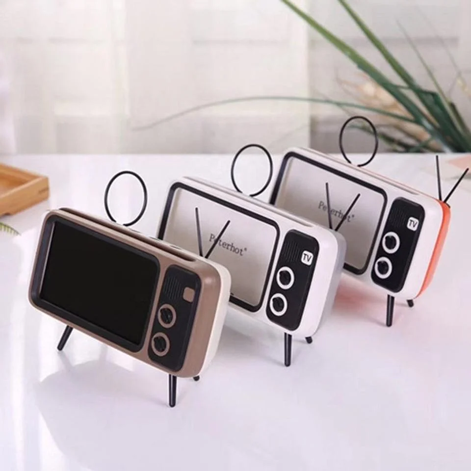 China Global Wholesale/Supplier Micro-USB to USB-a Retro TV Speaker