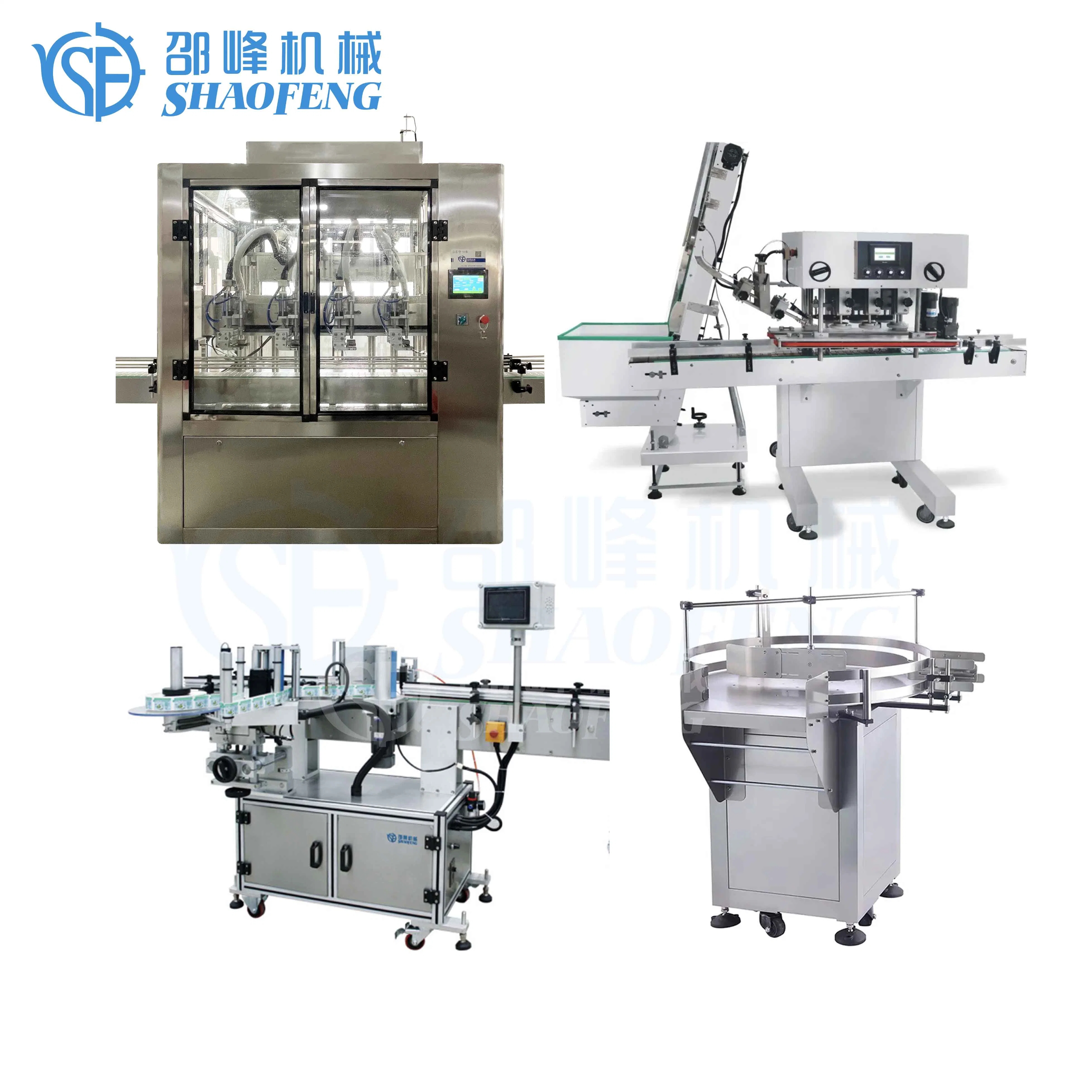 Automatic Multi Filling Nozzles Plastic Bottle Jar Beverage Salad Sauce Ketchup Milk Juice Filling Machine Filler