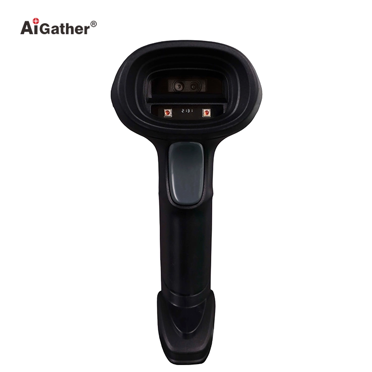 Industrial 2D Wired Barcode Scanner Multi-Spectral Fill Light kann leicht Lesen Sie Barcodes in verschiedenen Farben und 15% Kontrast