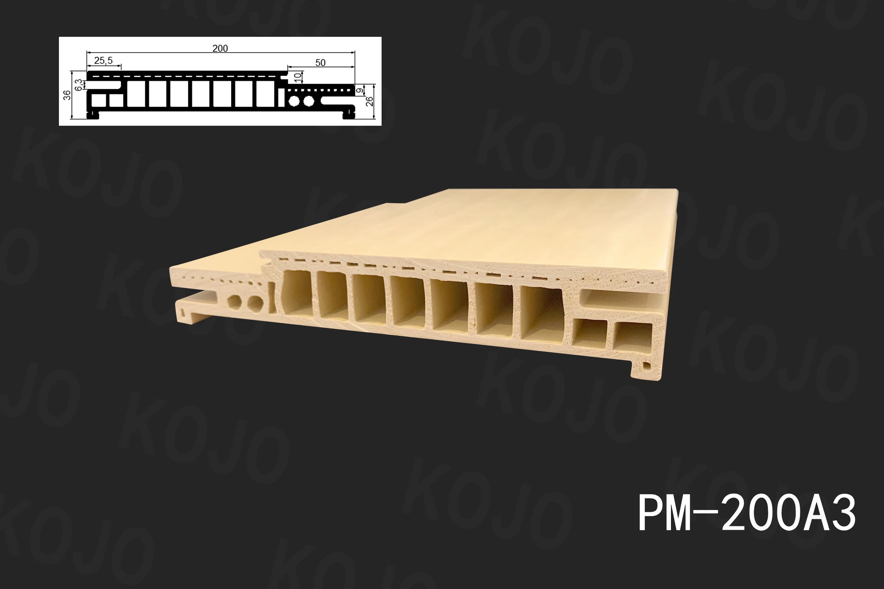 High-Quality WPC Frame Suitable for 45mm Thickness WPC Door