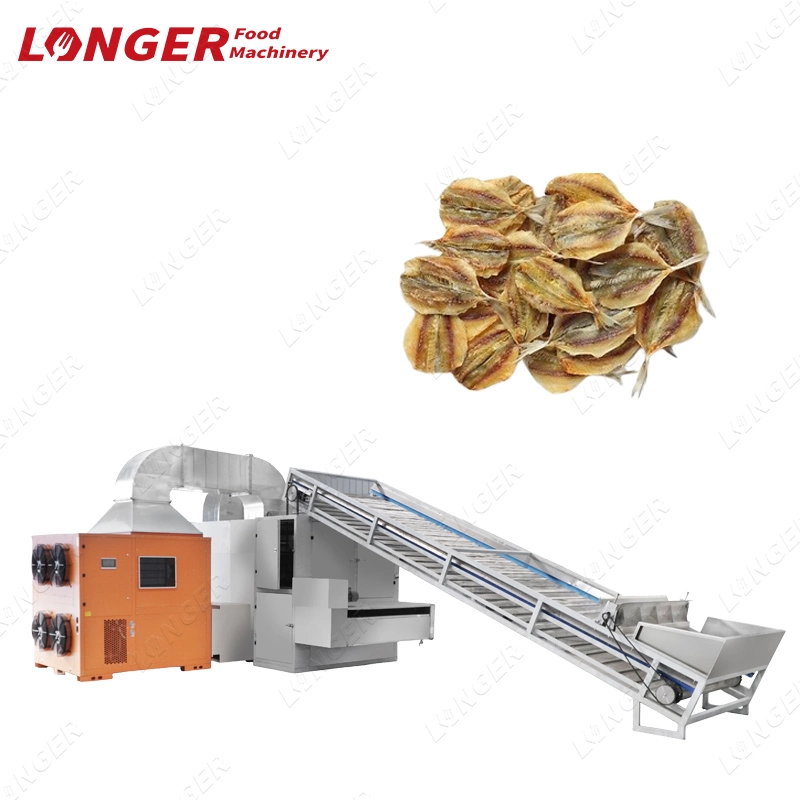 Conveyor Mesh Belt Dryer Meat Drying Machine Industrial Fish Drying Machine