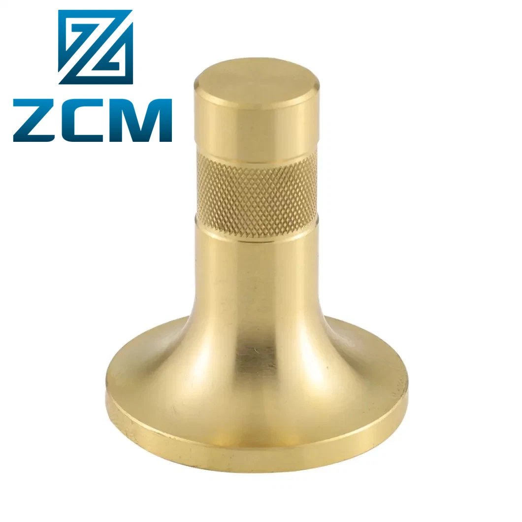 Custom Manufacturing Bronze Copper Brass Adapter Fitting Insert Parts CNC Machining Brass Cone Horn Parts