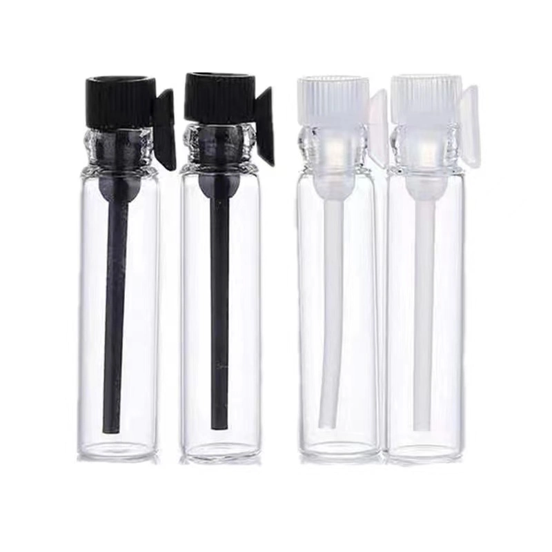 1ml 2ml 3ml Mini Clear Amber Perfume Vials Glass Sample Tester Bottle