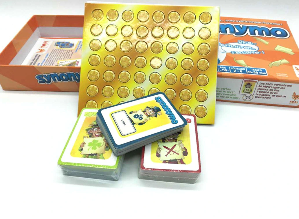 Jogo de tabuleiro de adultos Educação Infantil Brinquedos Card Game