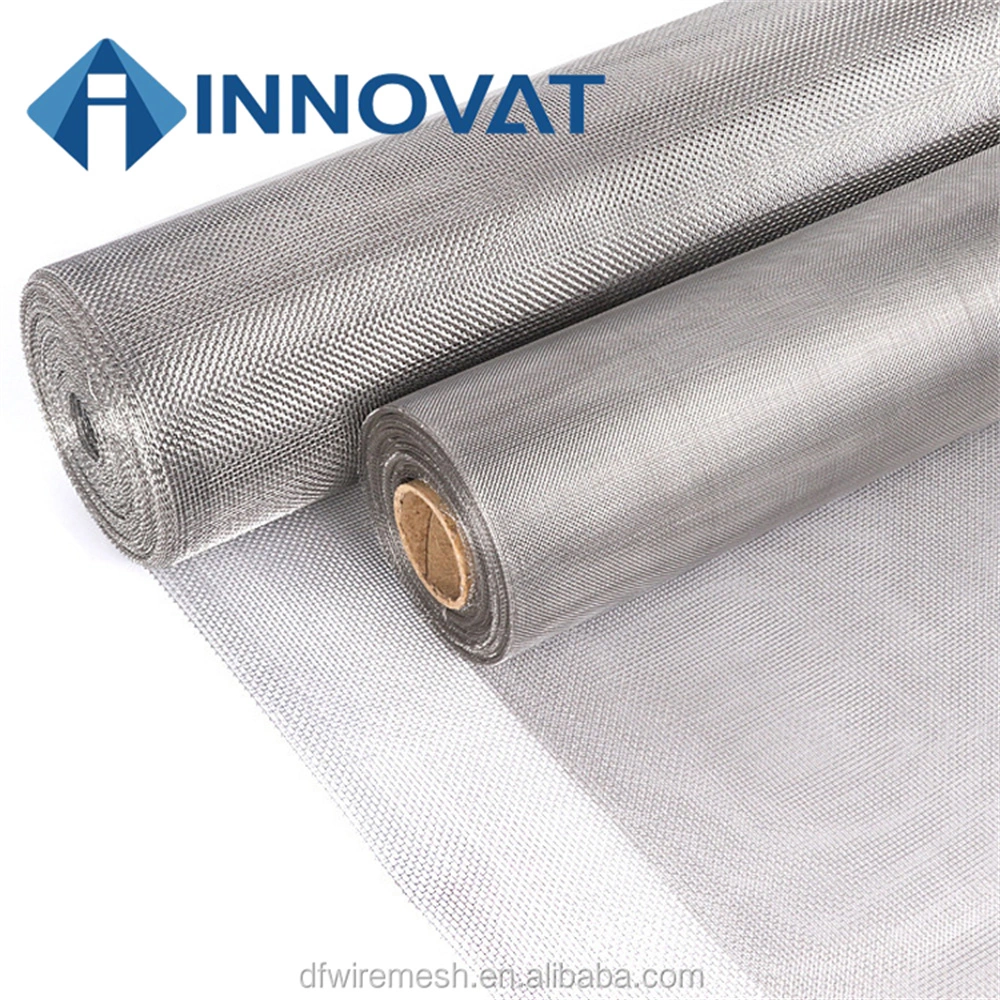 Ultra Thin Stainless Steel Woven Metal Wire Mesh Cloth 325*3500