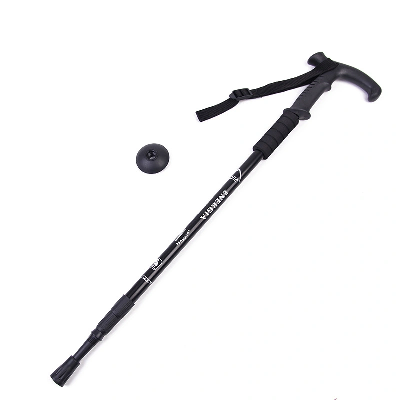 Алюминиевые телескопические полюса для треккинга Телескопические Ultralight Hiking Walking Stick