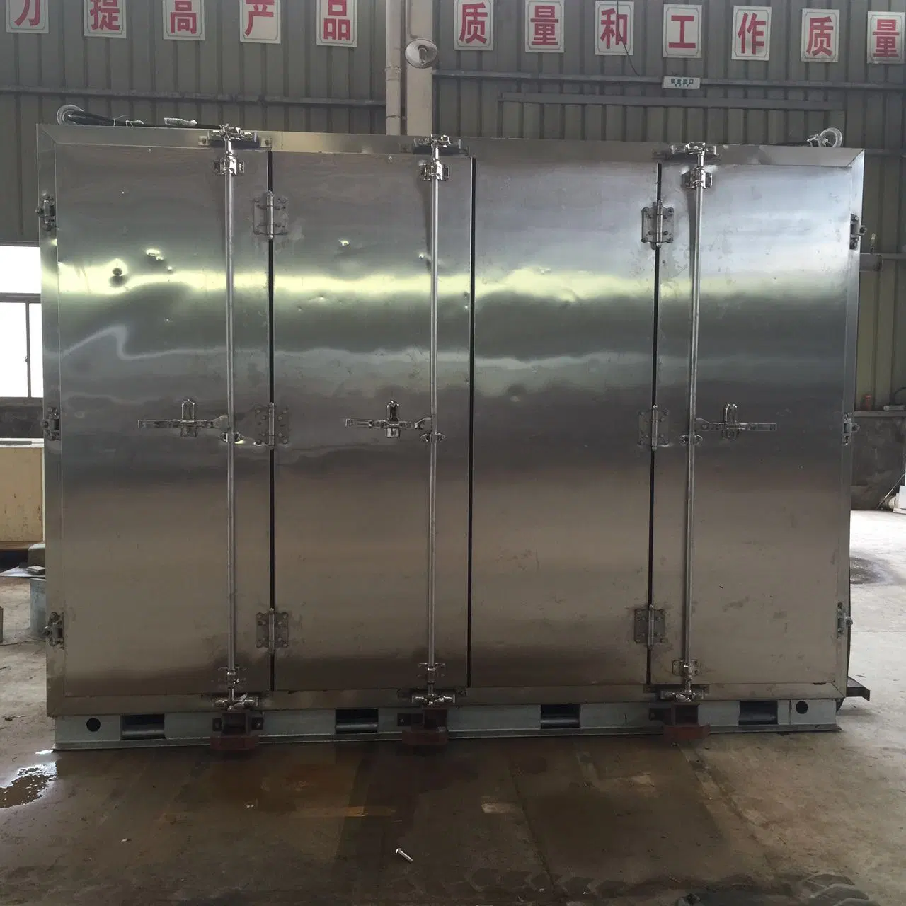 Big Meat and Fish Quick Freezing Machine /Blast Type Contact Cold Plate Freezer for Sale