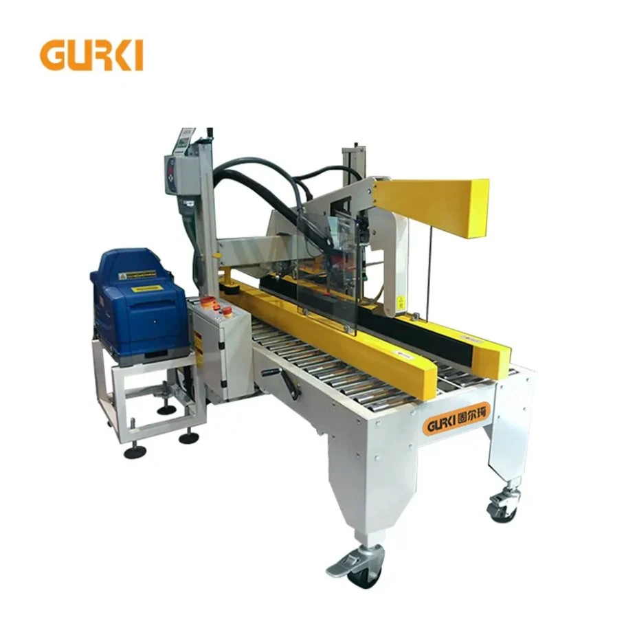 Auto Hot Melt Glue Carton Box Flaps Folding Sealing Machine Automatic Hotmelt Carton Sealer