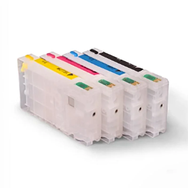 Ocbestjet T7861-T7864 Cartucho de tinta recargables para Epson WF-5620 WF-5690-5110 Wf WF-5190 Impresora (US)