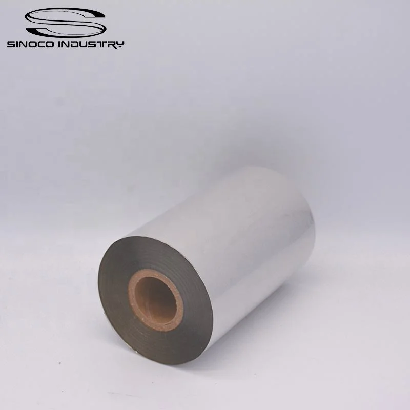 Shiny Luxury Metallic Gold Foil Resin Thermal Transfer Ribbon for Satin Nylon