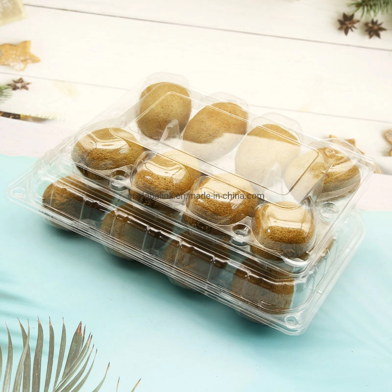 Disposable Clear Pet Fruit Clamshell Packaging for Kiwi