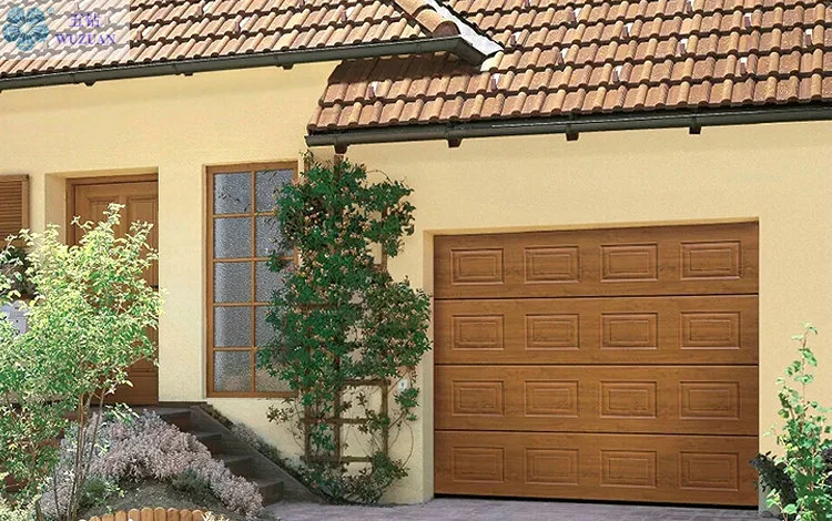 مصنع جودة الجملة التصنيع السكن مقاومة للماء السيارات Sectional Garage Door للمنزل