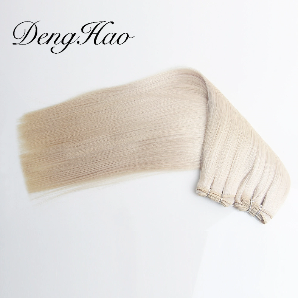 Denghao Wholesale/Supplier Thick End Virgin Remy Human Hair Top Quality Hair Weft Hair Extensions