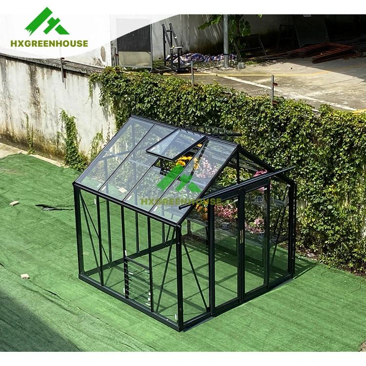 Garden Greenhouses Waterproof Eco Friendly Aluminum Powder Coated Nature