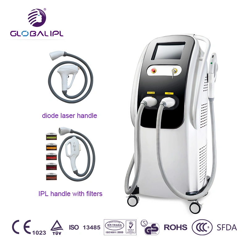 Hair Removal IPL+Diode 2 in 1 Beauty Machine IPL Hair Removal System