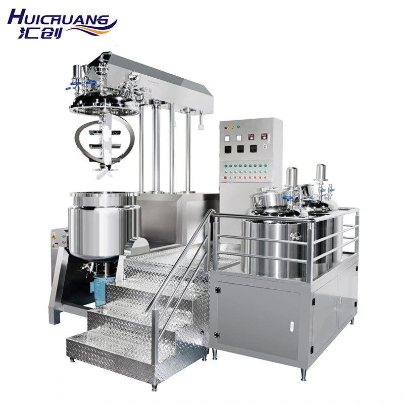 China Manufacture Vacuum Homogeneous Emulsifier Cream Homogenizer Emulsification Reactor