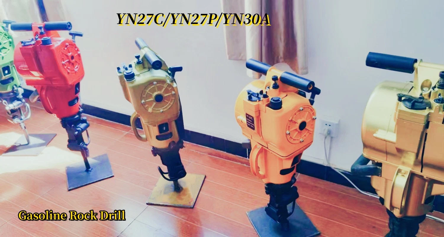 Yn27c Gasoline Rock Drill Used for Mining, Breaking, Fire Fighting