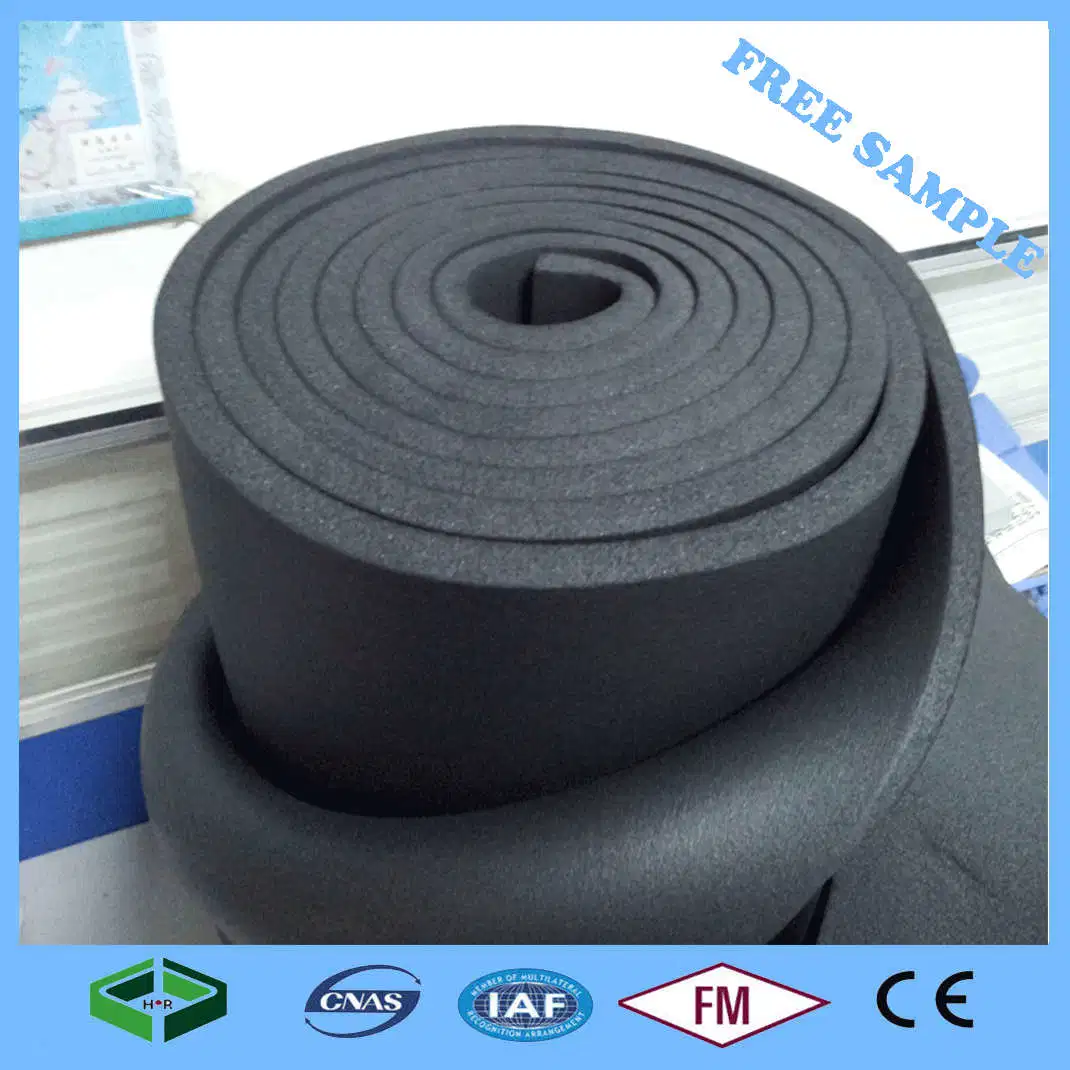 Closed Cell Thermal Insulation Rubber Foam Roll