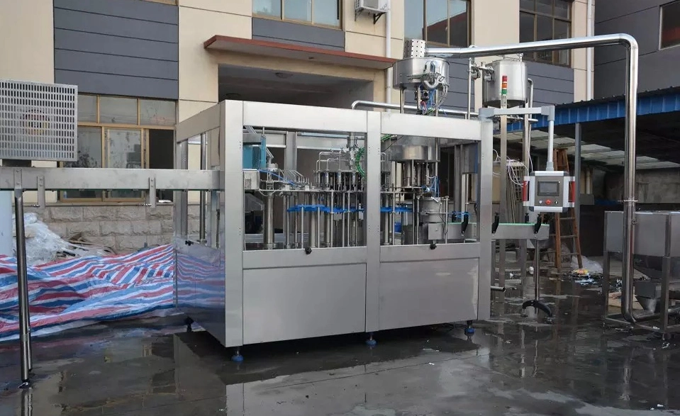 2022 New Productfactory Price Concentrated Juice Water Factory Hot Filling Machine Processing Bottling Project