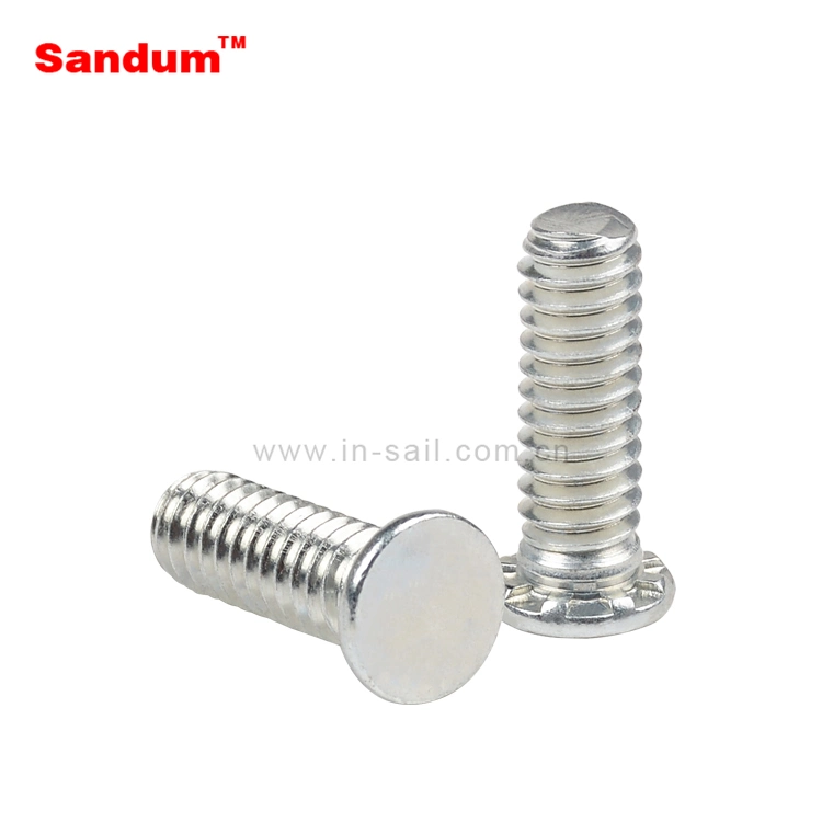 China Manufacture 4-40 8-32 Flush Head Screw Stainless Steel Studs and Pins for Sheet Metal