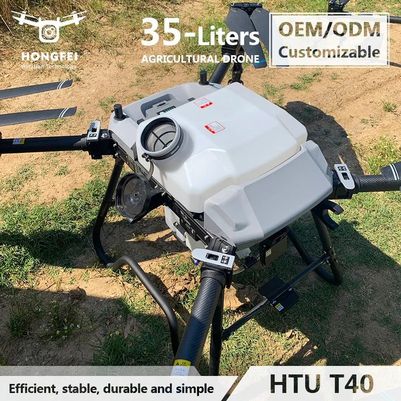 Protección de plantas agrícolas pulverización UAV 35L Drone tanque de agua portátil Para la agricultura