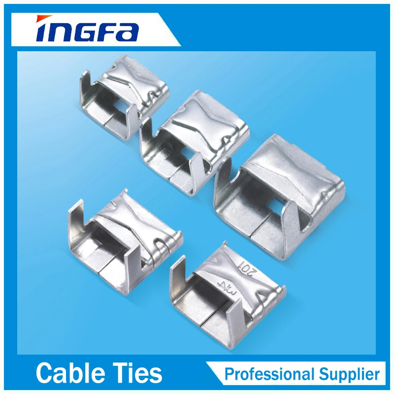 3/4&prime; &prime; 201 304 316 Stainless Steel Banding Buckles (LH)