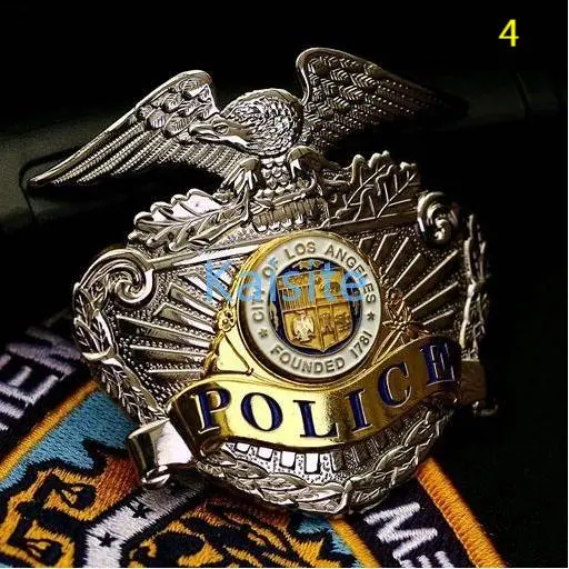 Custom Security Police Badges Expert Manufacturer of Customized Metal Logo الشارات النحاسية