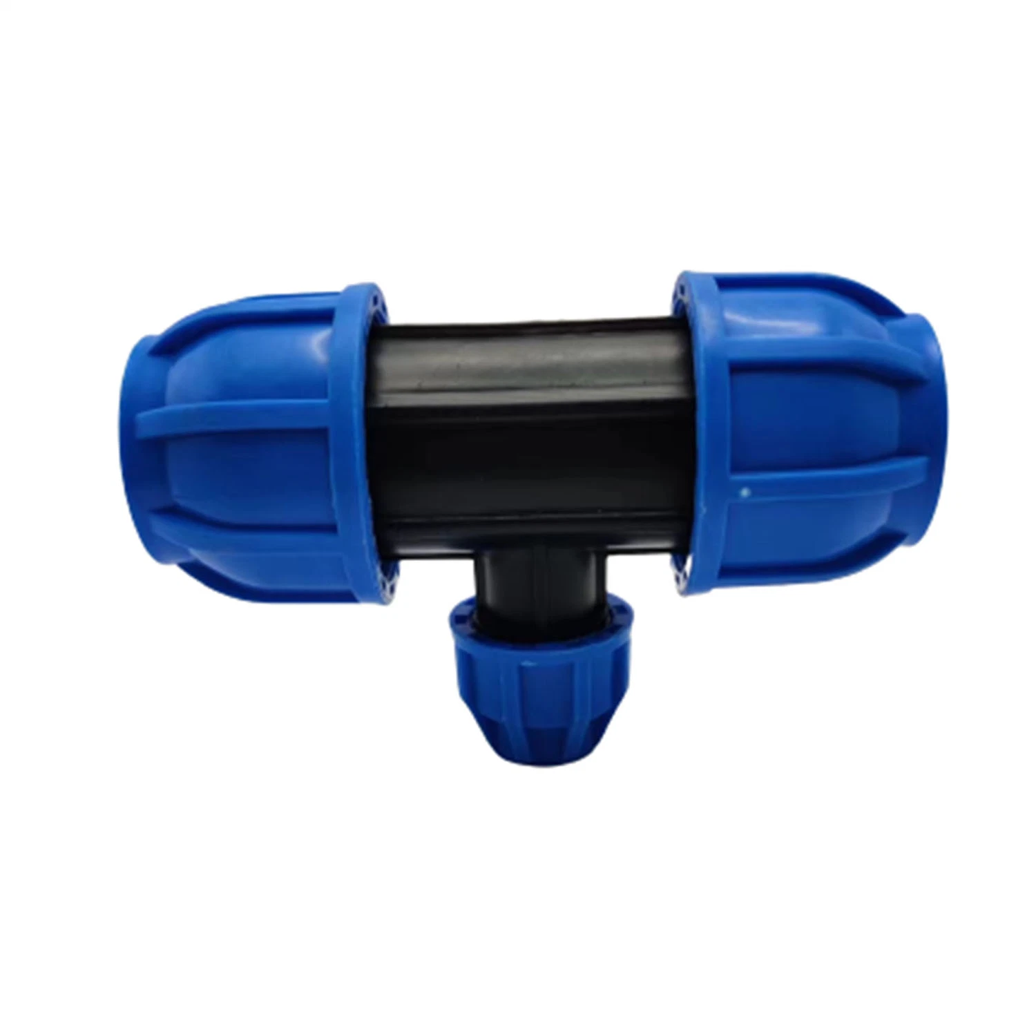 PVC Variable Diameter Three-Way Ball Valve Compression Fittings