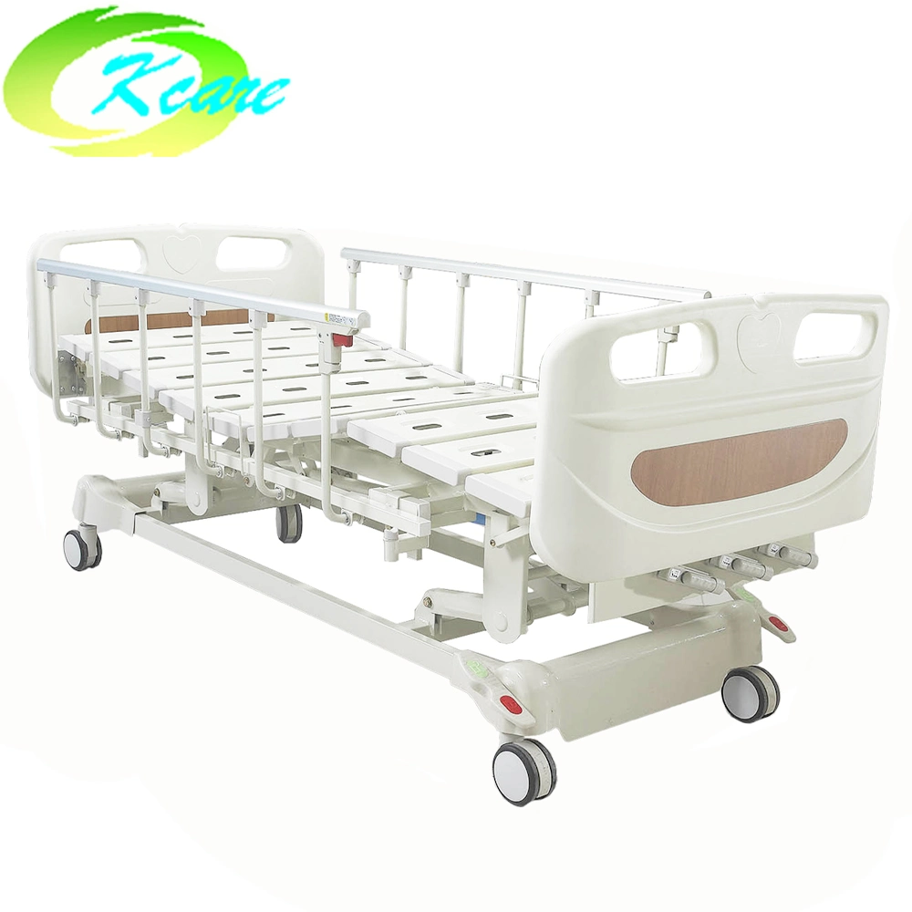 Hospital Furniture Supplier with CE FDA ISO Approved Three Cranks Manual Medical Hospital Bed