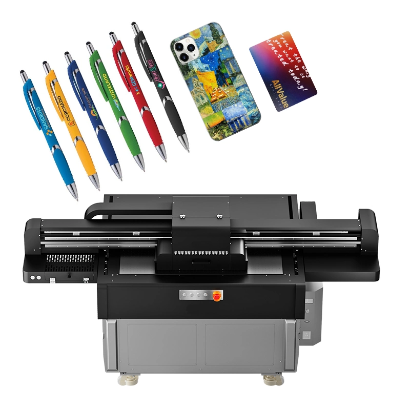 Preço de fábrica 6090 3h Máquina Mimaki Rainbow A1 tamanho UV Impressora plana