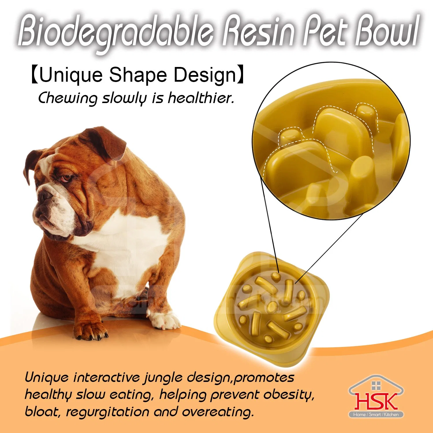 Biodegradable Resin Pet Bowl Dog Bowl Cat Bowl