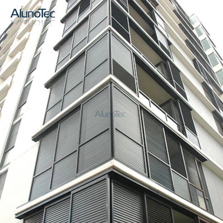 Sliding Louvered Shutter Sliding Aluminium Sun Louver