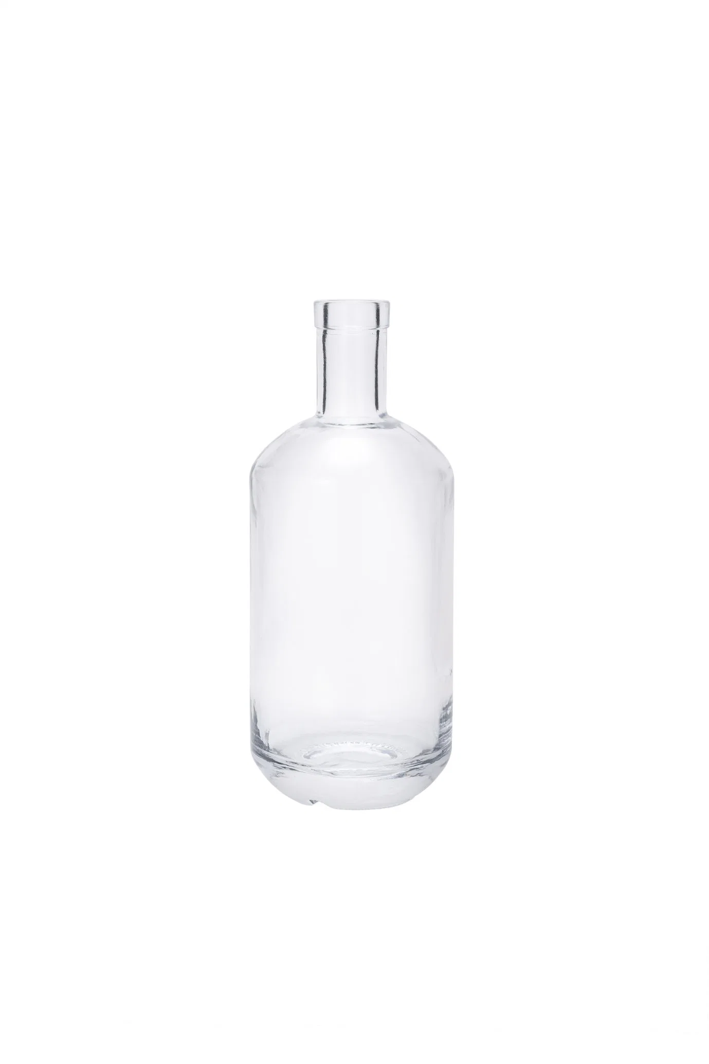 Free Sample Custom Wholesale/Supplier 750 Ml Liquor Glass Bottle Empty Grey Goose Vodka Glass Bottle Small Cap Clear Drink Juice Oil Whisky Milk Water Vodka Wine Smooth