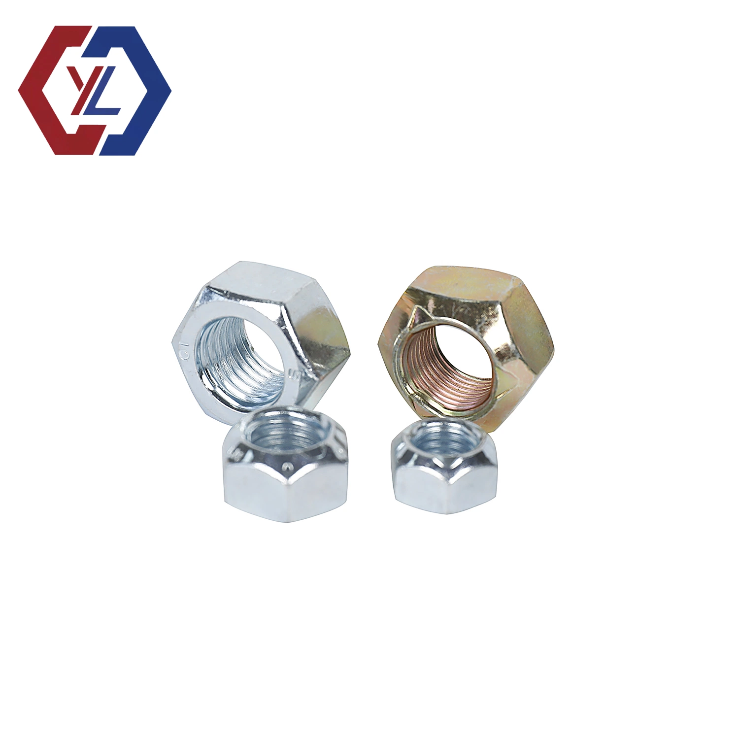 Manufacturer M16 Carbon Steel Nut Flange Nuts Rivet Nuts Hex Nut Spring Nut Lock Nut Rods and Nuts Hex Flange Nut Without Serration DIN6923 Flange Nut