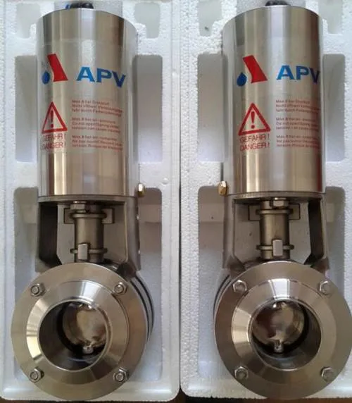 Hot Sale DIN Pneumatic Actuator Valves (weld type)