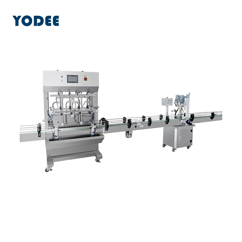 High Viscosity Automatic Cosmetic Beauty Cream Filling Capping Machine