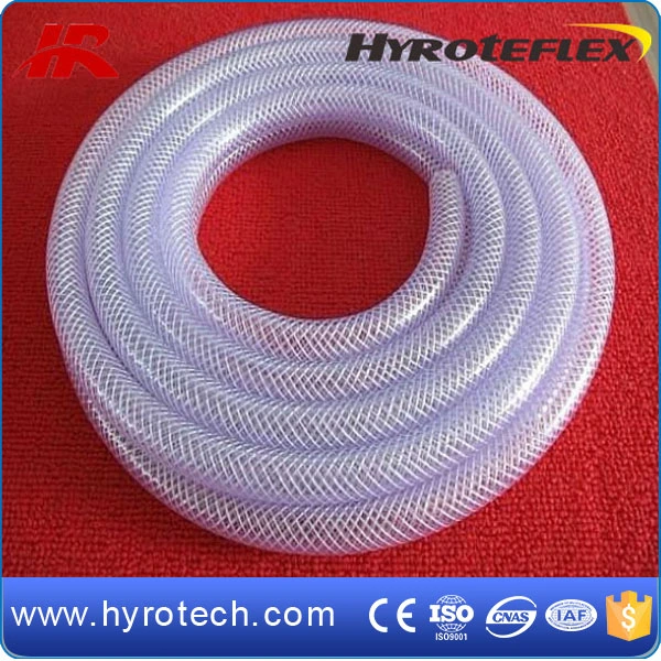 Transparent PVC Fiber Braided Reinforced Hose