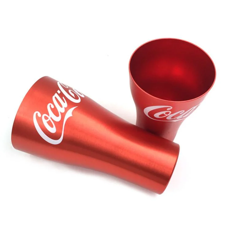 500ml Gold Coke Aluminium Beer Cup