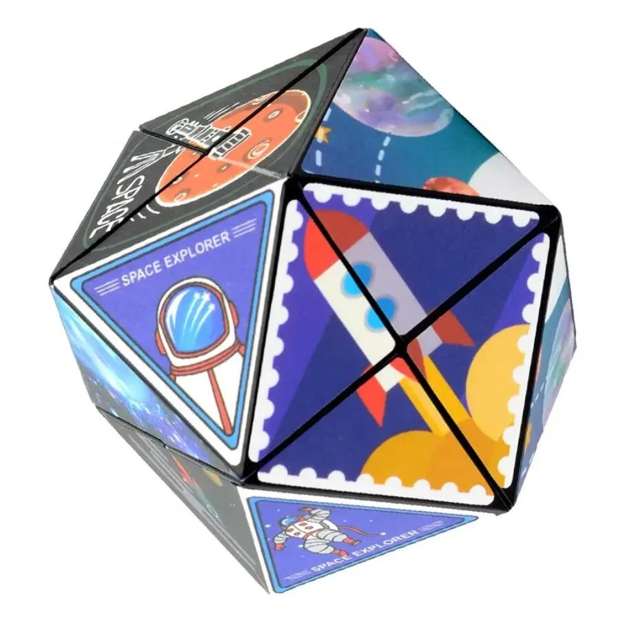 Newest Creative Folding Magic Cube