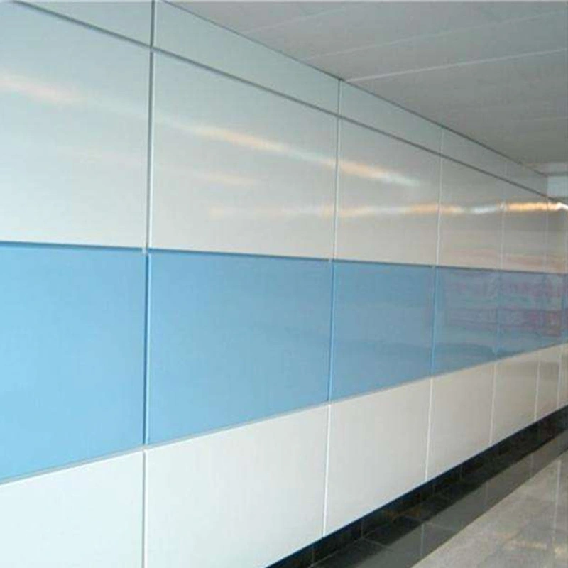 Decorative Material for Substructure Work and Tunnel-Enameled Pressed Steel