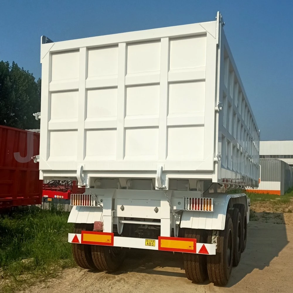 3 Axles 12 Wheeler Rear Tipper Semi Trailer for Sale with Low Price