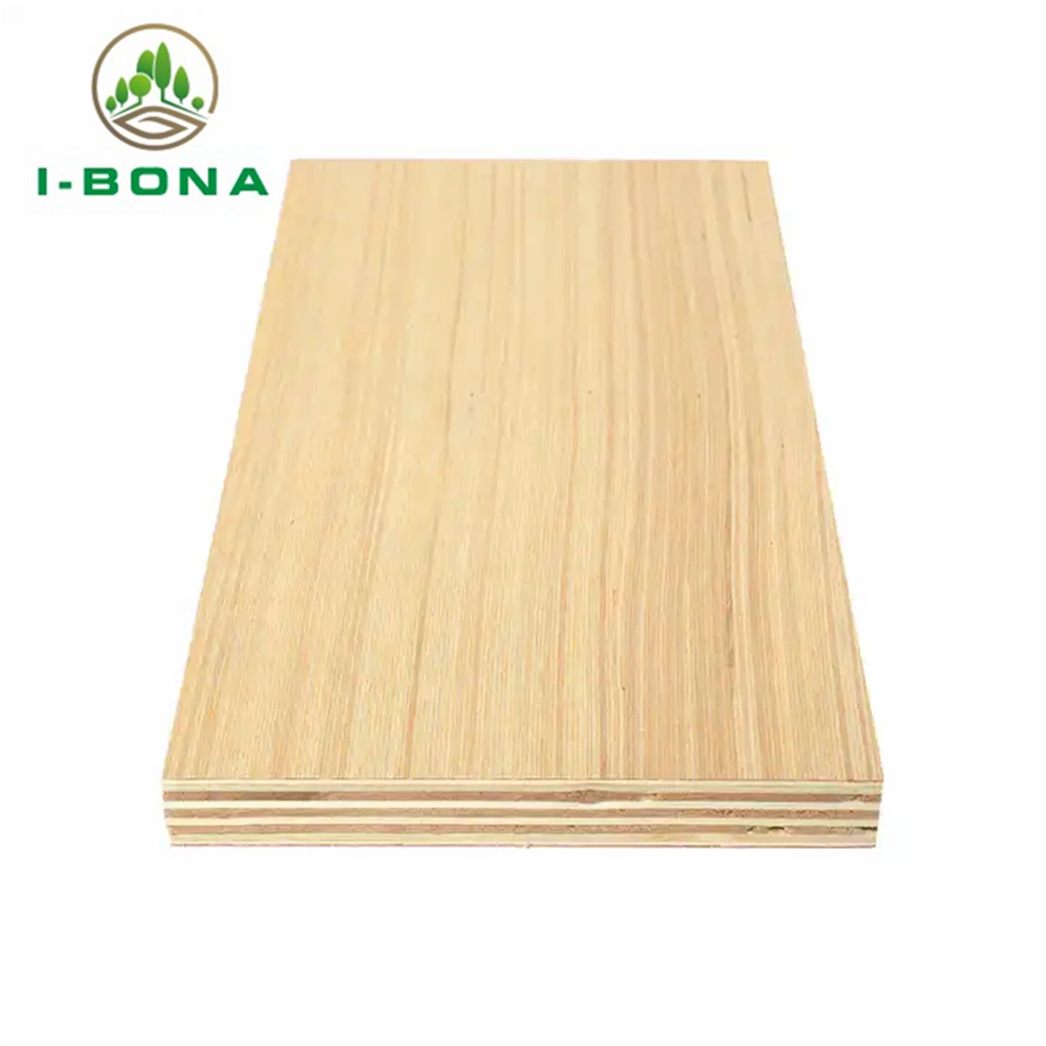 Commercial Plywood E1 Grade Glue 5mm Door Core Plywood for Decoration Furniture Plywood Cabinet Plywood Nature Veneered Plywood 1220X2440mm Plywood