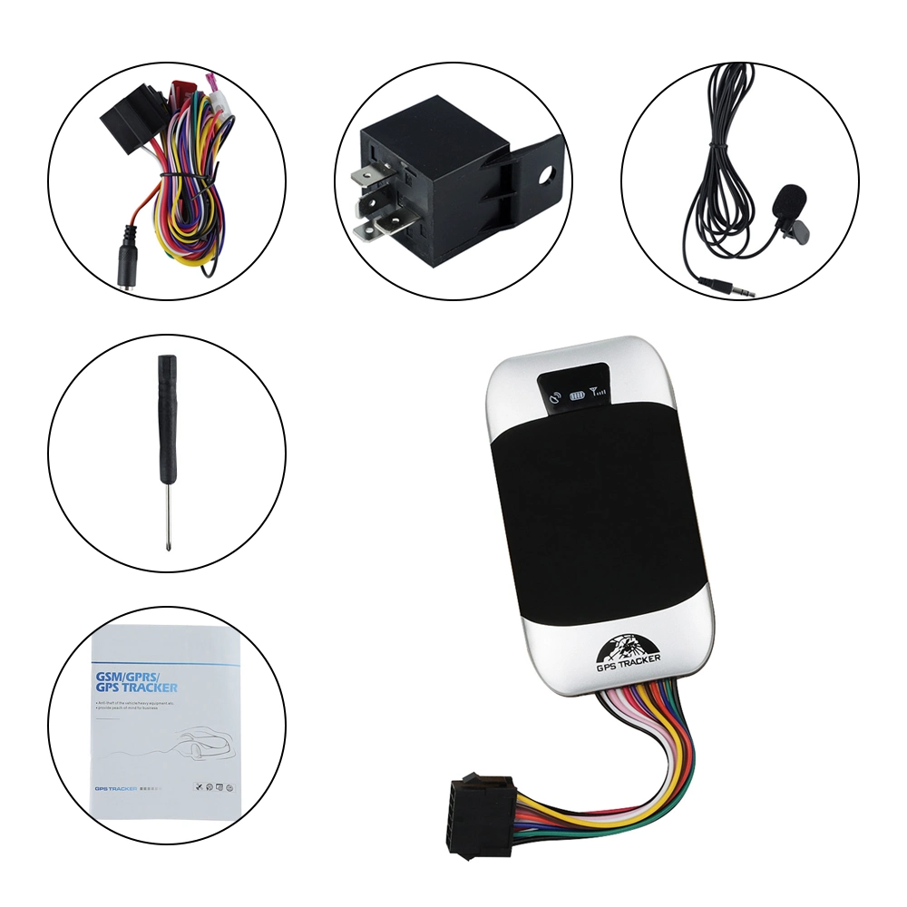 Waterproof GPS Tracker Car 303G 3G 4G Vehicle Car GSM Alarm System with Engine Stop Relay