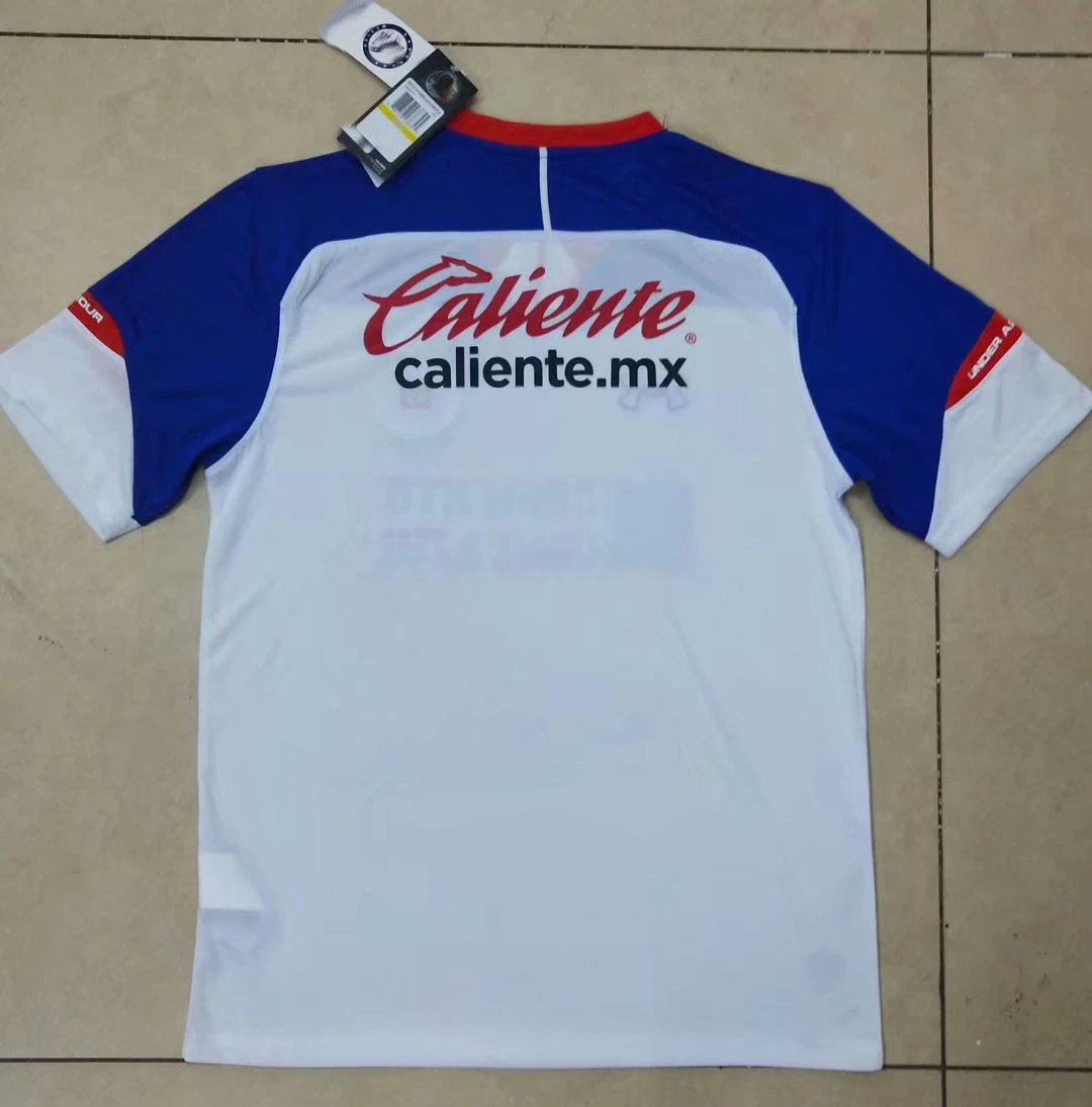 Cruz Azul Blue White and Red Football Uniforms