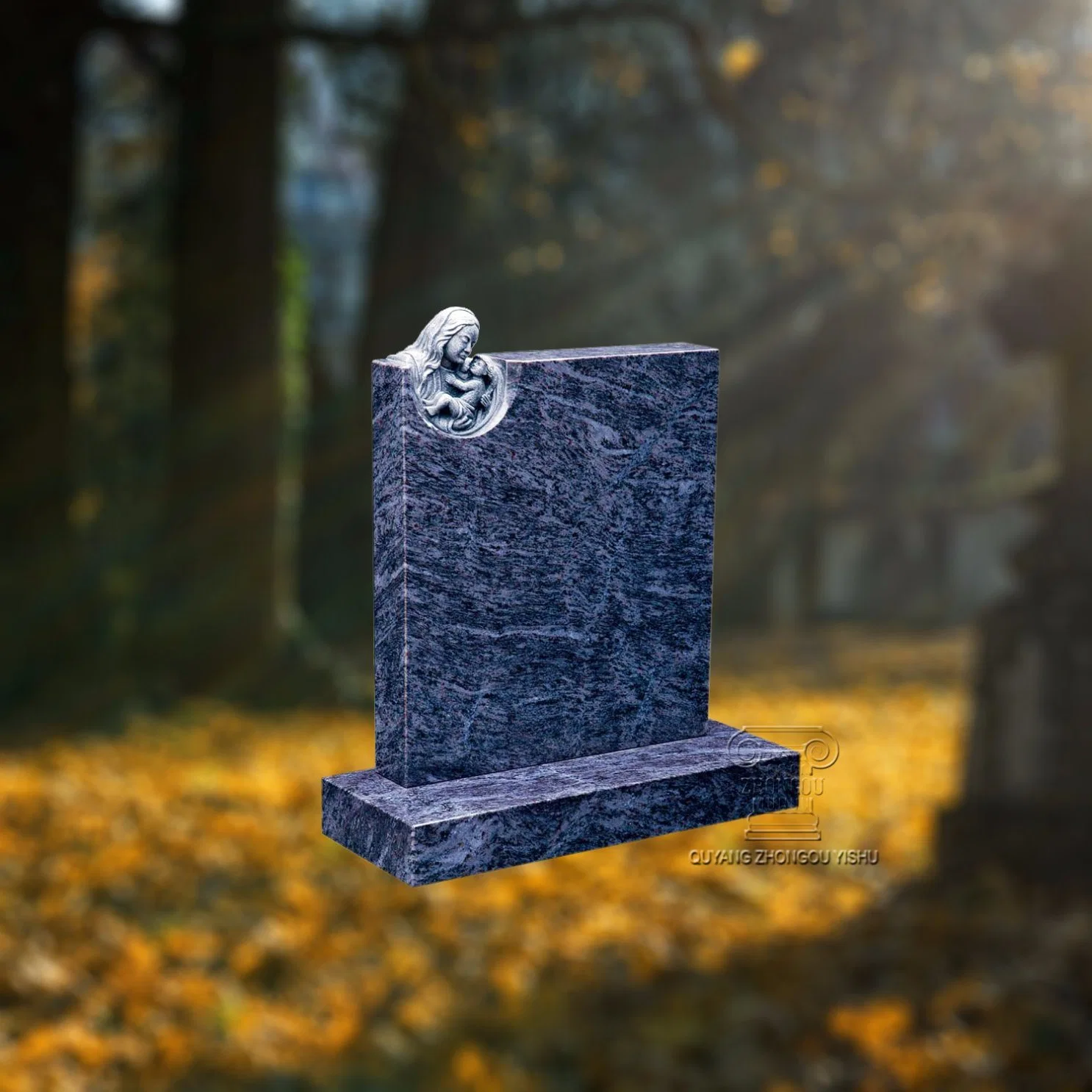 Granite Tombstone and Cemetery Monument