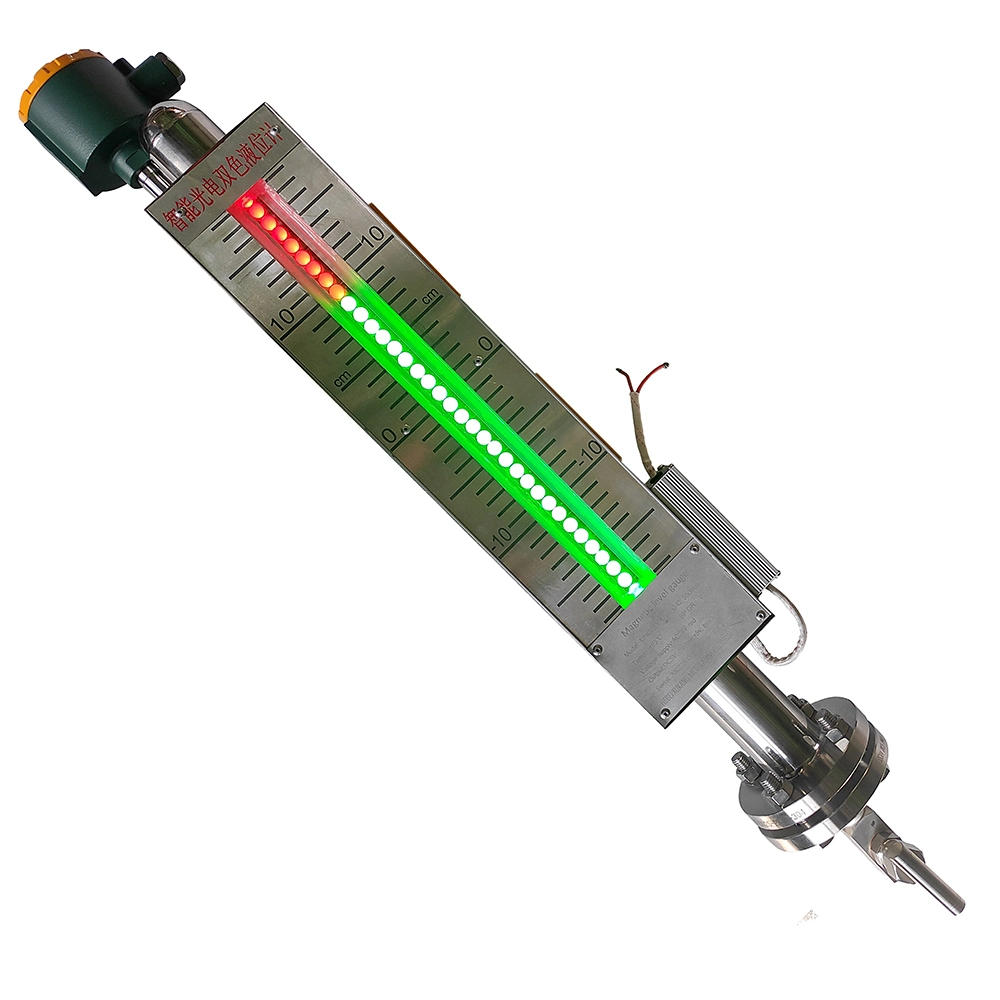 Magnetic Sensitive Bicolor LED Indication Level Gauge-Float Level Gauge