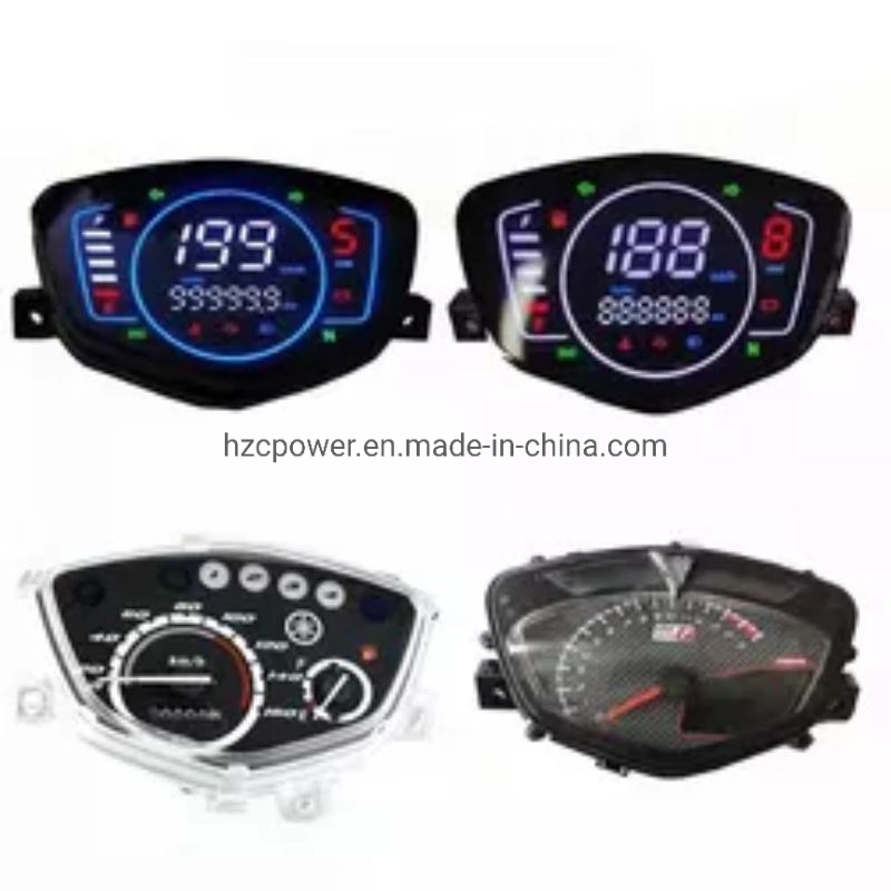 Motorcycle Speedometer Motorcycle Speedometer Motorcycle Universal LED LCD Speedometer Digital Backlight Odometer for BMW Honda Ducati Kawasaki YAMAHA for 1 2 4