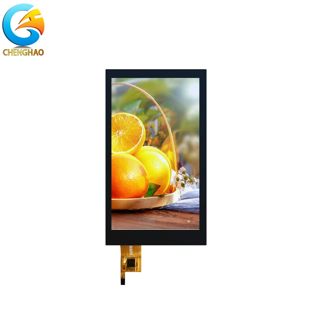 Ecrã tátil tátil tátil LCD TFT IPS de 5 polegadas 480 * 854 píxeis Módulo do visor